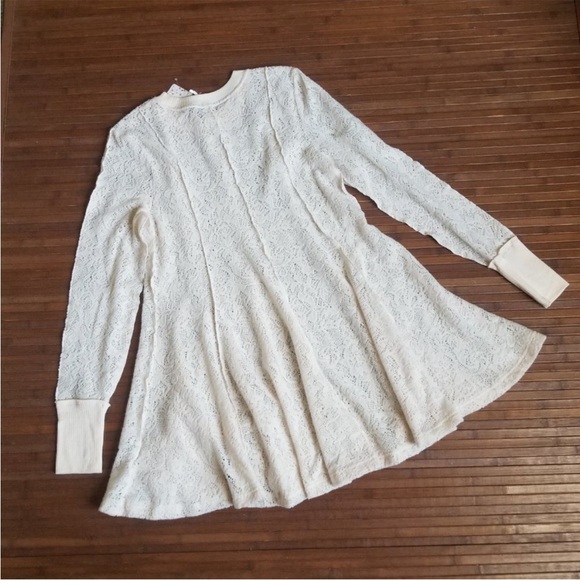 NWT Free People Coffee in the Morning Tunic - Medium - Picture 11 of 13